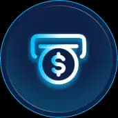 Instant withdrawals icon